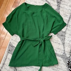 SHEIN • Green blouse